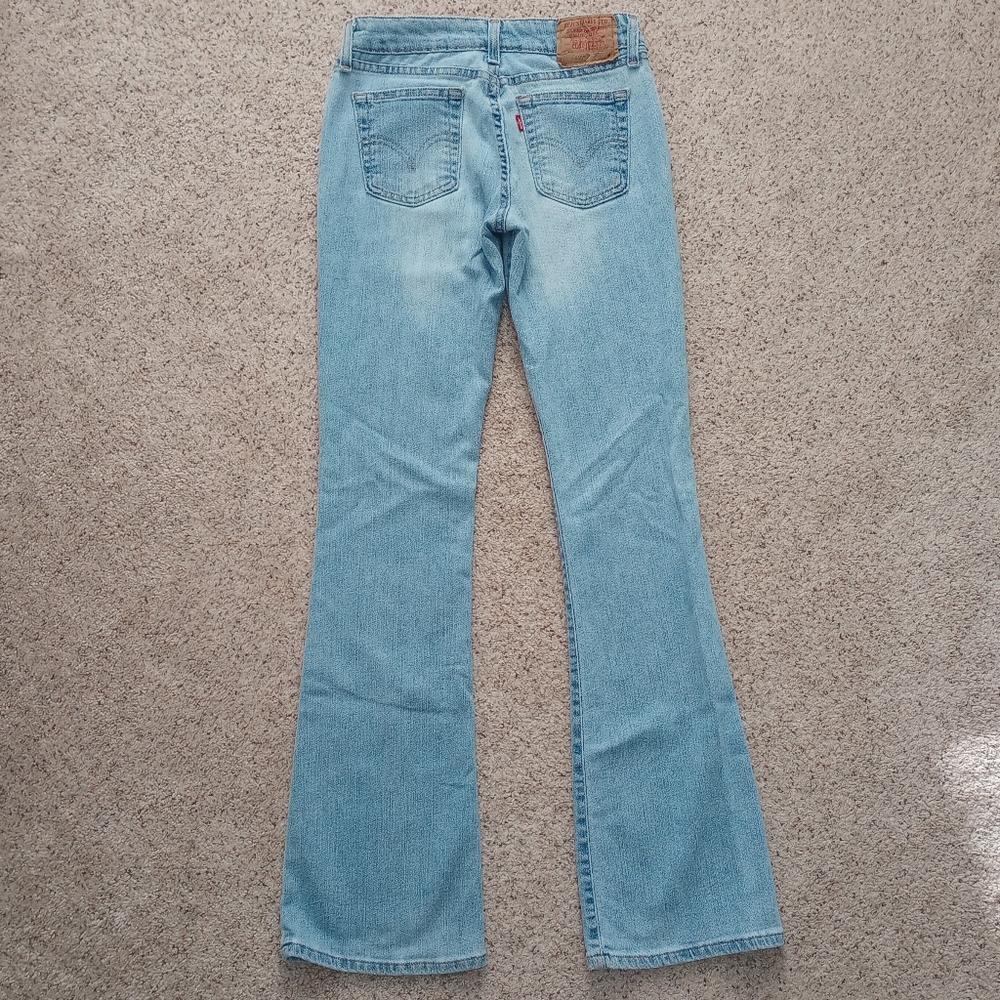 Levi's Superlow Stretch Boot Cut Size 3 Jrs